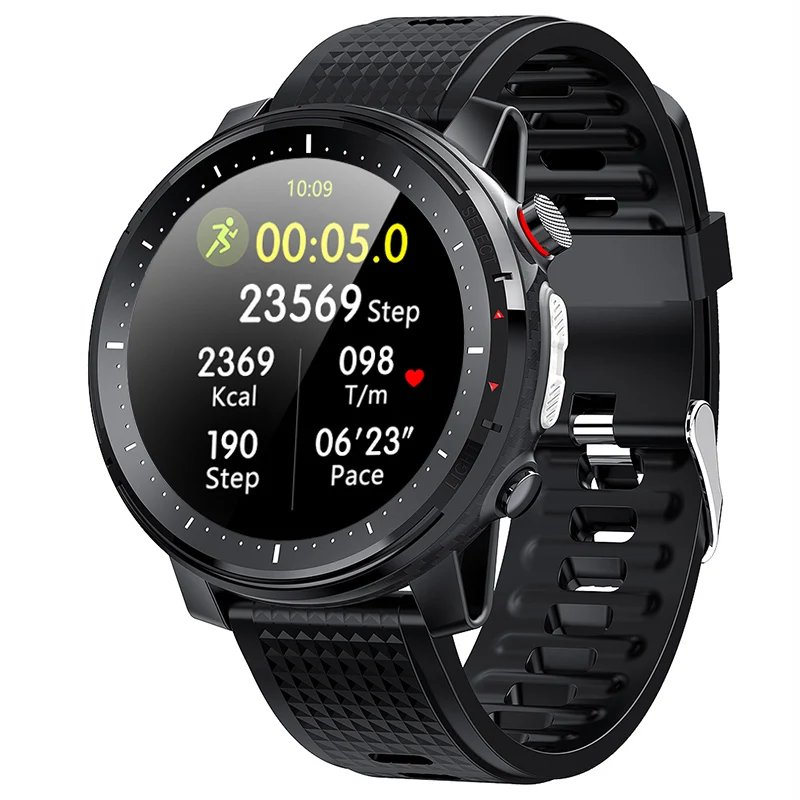 For Android Iphone IOS Phone Smart Watch Men 2021 IP68 Waterproof Ecg Heart Rate Sports Man Smartwatch Men Full Touch 360*360