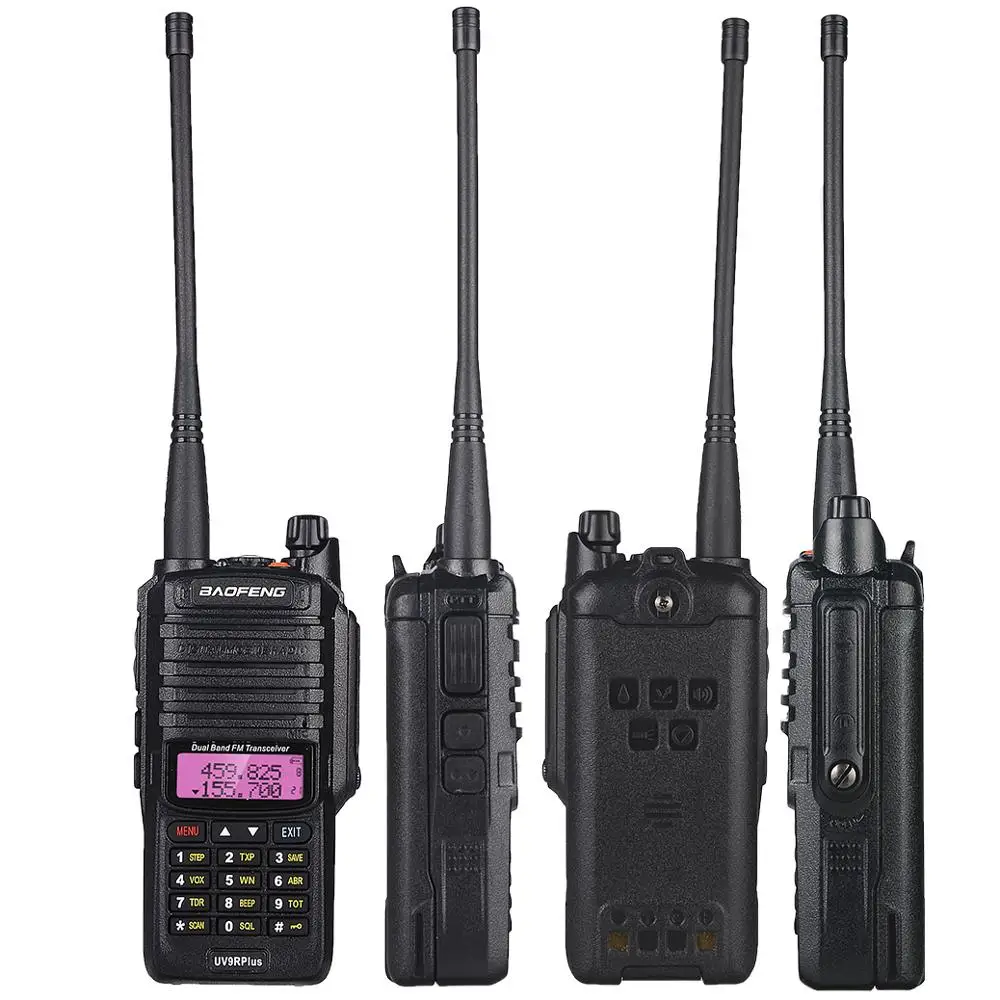 Рация Baofeng UV9R Plus 10 Вт двухсторонняя радиостанция Водонепроницаемая IP67