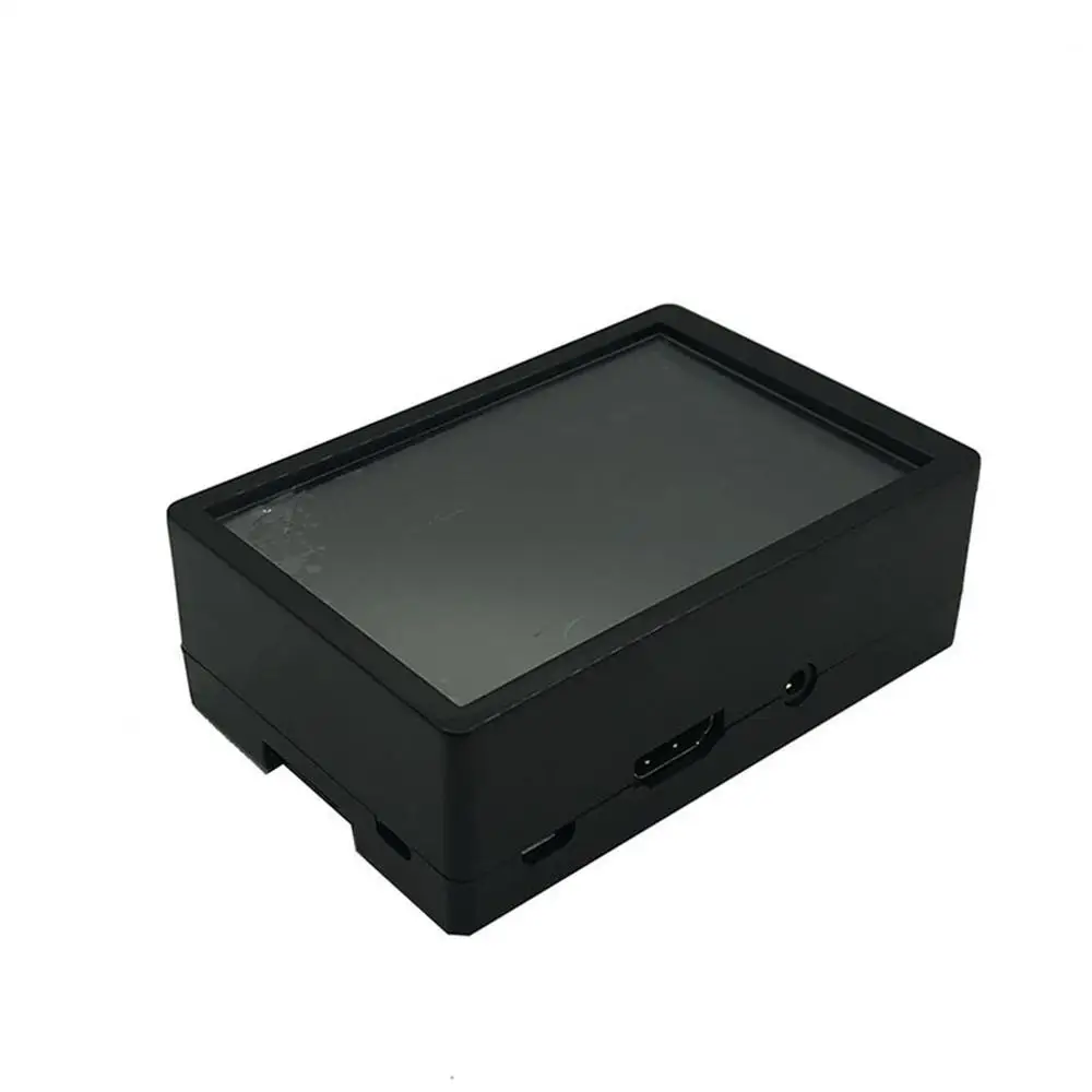 

Raspberry Pie 3b+ 3.5 Inch Touch Screen Display Shell Coolable Fan 2 In 1 Chassis Box