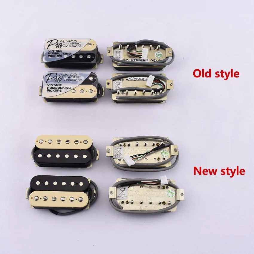Conjunto Original Genuíno Clássico Pro - Slash Guitarra Elétrica Alnico Humbucker Captador Zebra Preto 1 Epi - Image 5