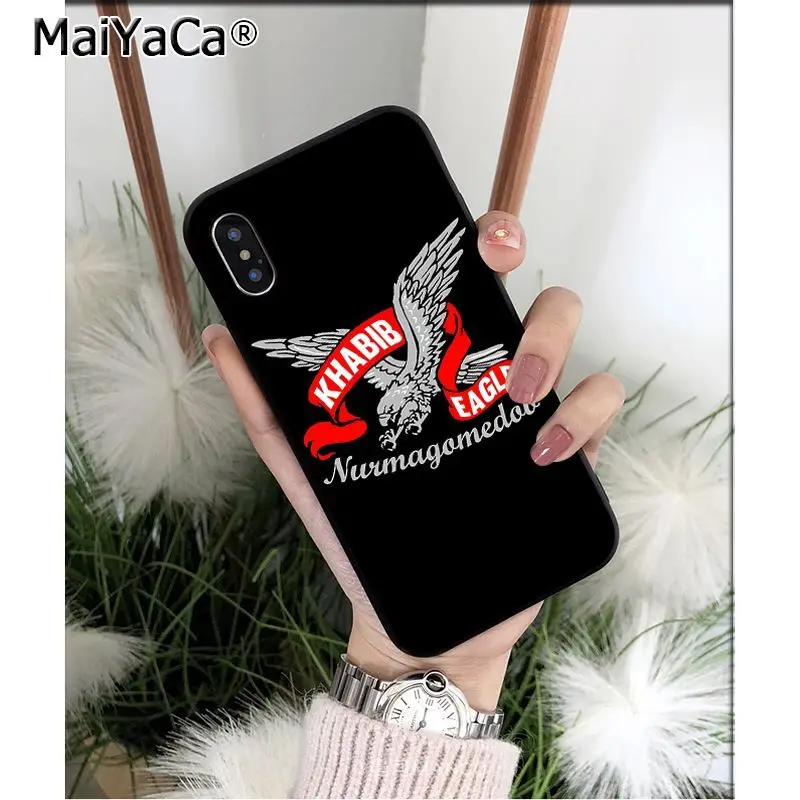 MaiYaCa khabib nurmagomedov UFC мягкий чехол для телефона из ТПУ для iPhone 6S 6plus 7plus 8 8Plus X Xs MAX 5 5S XR 11 11pro max - Цвет: A7