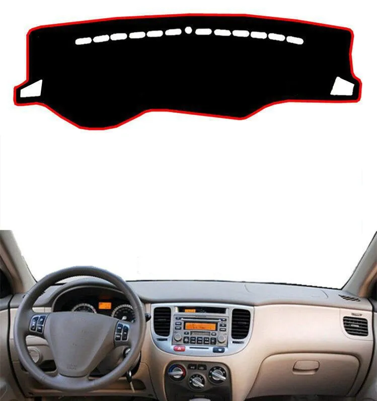 

For Kia Rio Rio5 2006 2007 2008 2009 2010 2011 Dashboard Cover Pad Mat Sun Shade Instrument Cover Carpet Car Styling Accessories