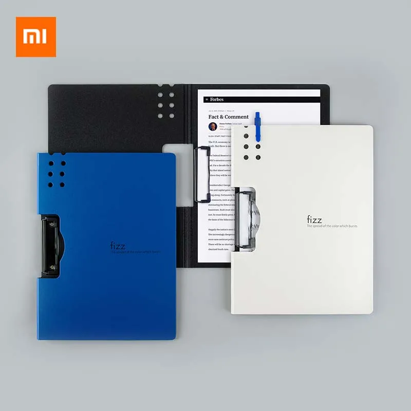 Xiaomi Fizz горизонтальная A4 папка матовая текстура портативная панель портативный пенал офисный файл карман школа