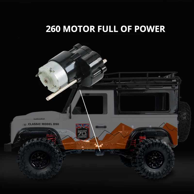 MN 99 Модель 2 4G 1:12 4WD RC автомобиль Рок Гусеничный 70 юбилей издание пульт