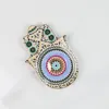 Ceramic Devil's Eye Jewelry Tray Teacup Coaster Jewelry Saucer Nordic Style Bergamot Palm Tray Decoration 5