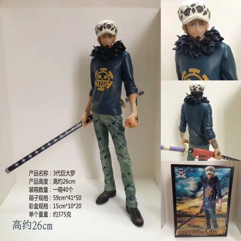

Navigation/One Piece 3 S Huge Luo Death Doctor Trafalgar And Rowe Boxed Garage Kit Decoration Model
