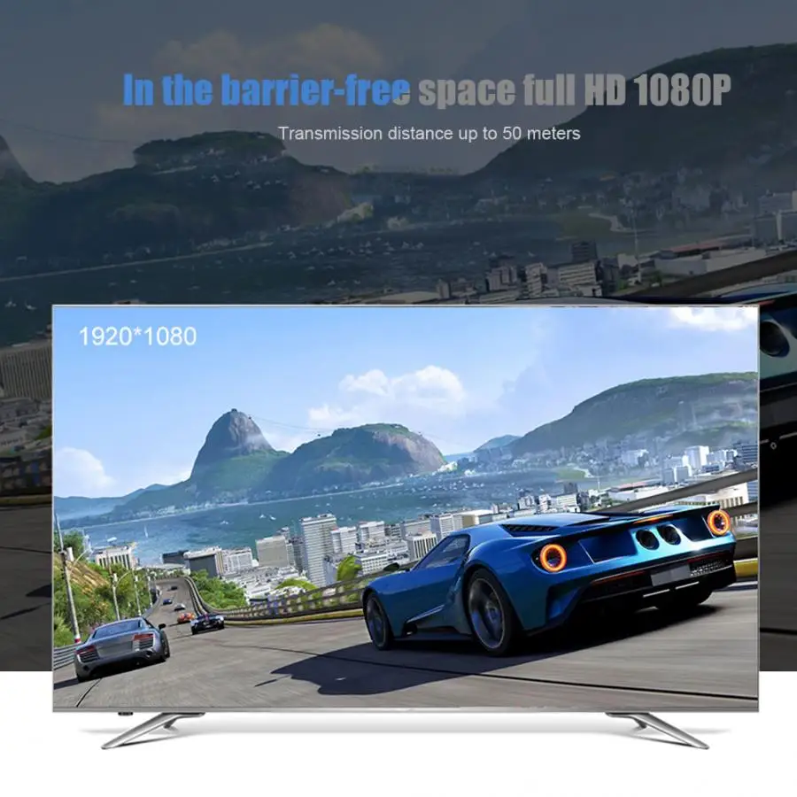 Спутниковый приемник Металлический Мини 50 м HDMI беспроводной удлинитель ИК пульт дистанционного управления передатчик приемник США штекер 100-240 В satelite
