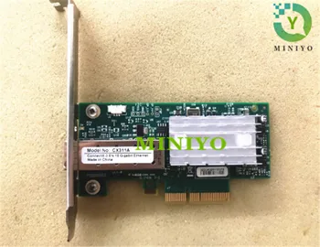 

High quality single port network card for Mellanox MCX311A-XCAT CX311A ConnectX-3 Mini chassis computer