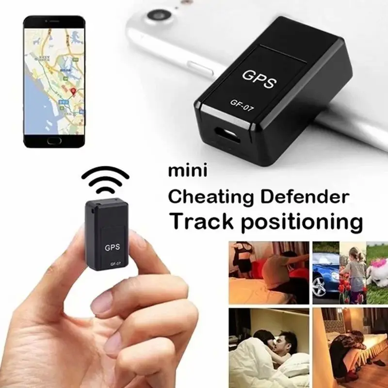 Mini GPS Tracker Car GPS Locator Anti-theft Tracker Real Time Car Gps Tracker Anti-Lost Recording Tracking Device Voice Control