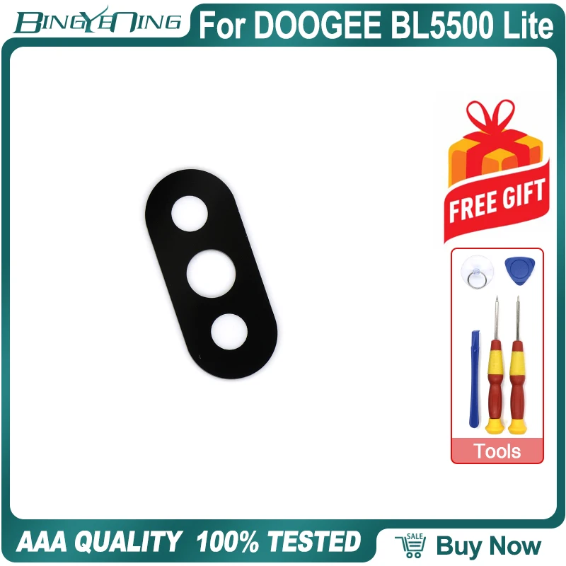 BingYeNing Для Doogee BL5500 Lite задняя крышка камеры lense Стеклянная Крышка батарейного отсека декоративные стеклянные инструменты