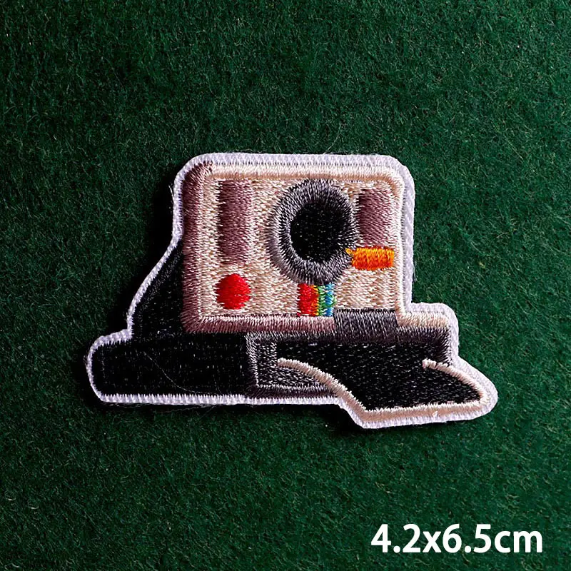 2 teile/los Pulaqi Cartoon Flugzeug Patches Eisen auf Patch Embroideried Patches auf Kleidung Rakete Nach für Jacke Applique Diy – Detail 8