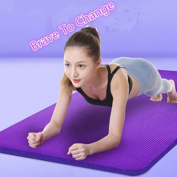 

183X60X10MM Non-slip Yoga Mats For Fitness Mat Tasteless Pilates Gym Exercise Thickening Fitness Sports Pad