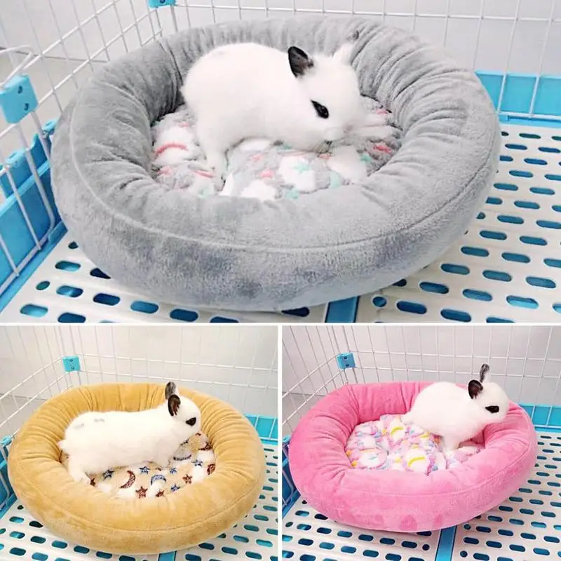 Для питомцев, зимний, теплый гнездо для собак и кошек, щенков, котят, удобная съемная кровать с ковриком