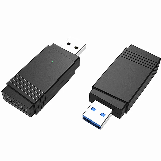 5G/2.4G EZC-5300 BS 1200Mbps USB 3.0 Wireless WiFi Adapter Dongle Dual Band Bluetooth 5.0 Built-in Dual Antenna For Keyboard - AliExpress