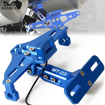 

Motorcycle Adjustable License Number Plate Frame Holder Bracket FOR YAMAHA MT-03 MT03 MT 03 2015 2016 2017 2018 2019