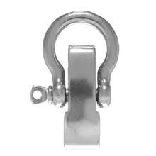 30 шт. цинковый сплав O форма Скоба+ 4 отверстия Регулятор для наружного кемпинга Туризм выживания Веревка Браслеты с пряжкой вспомогательный карабин