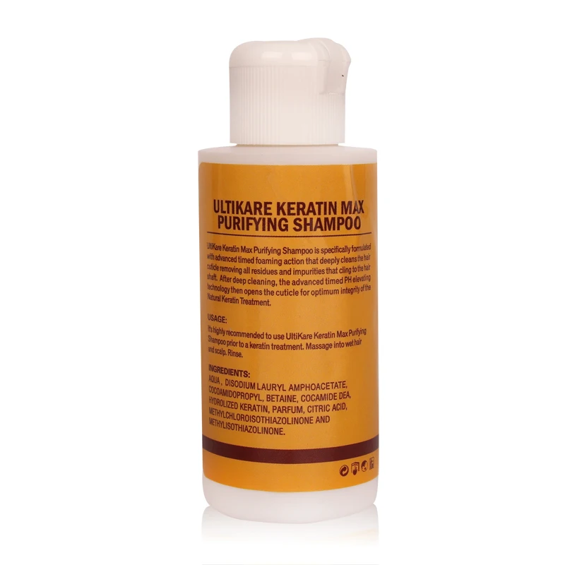 Newest Mini Capacity 100ML Purifying Shampoo Deep Cleansing Hair Care Salon Products Follow With Brazilian Keratin Treatment