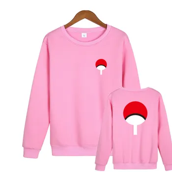 

Anime Naruto Streetwear Couple Spring Autumn Fashion Loose Cartoon Sasuke Japan pullover Unisex Casual Hoodie Men Womens