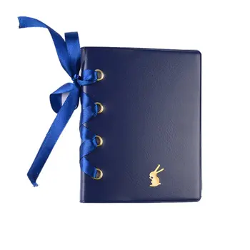 

3 Inch 64 Pockets Children Bowknot Style Photo Album Holder Candy Color Book Album for 3 Inch Mini Instax Name Card