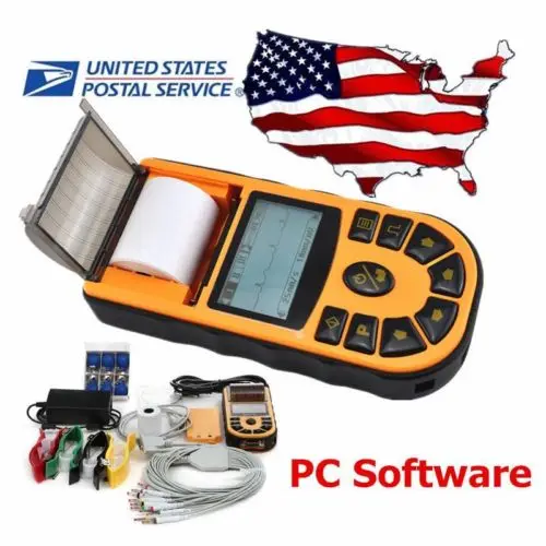 

CONTEC CE,HandHeld Digital Single Channel ECG Electrocardiograph +Free Software,ECG80A