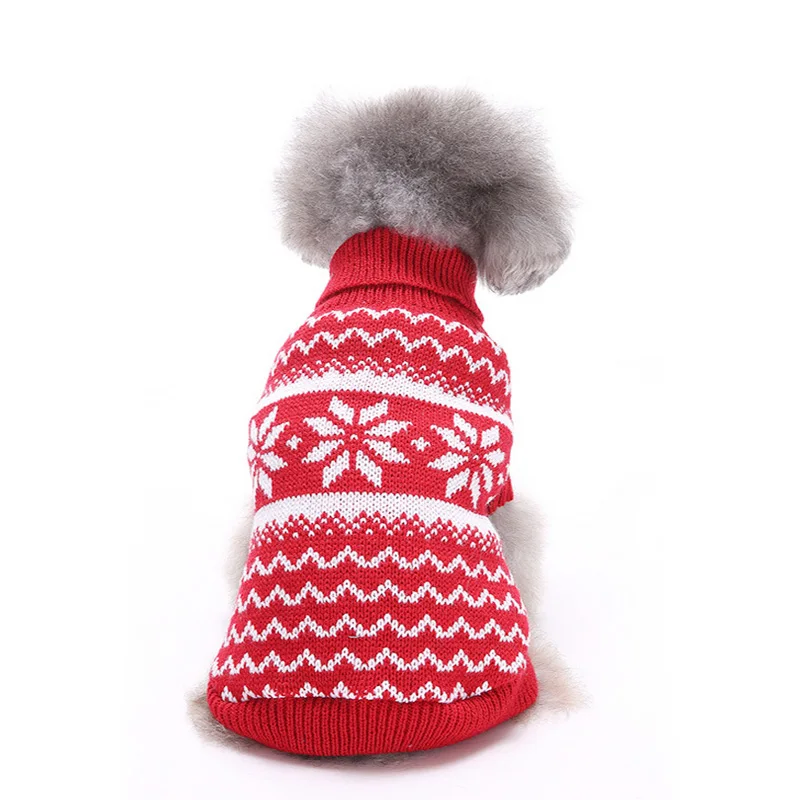 Рождественская Одежда для собак, свитер для больших и маленьких собак, одежда для кошек, пальто для домашних собак, куртка для чихуахуа, вязаный свитер для кошек на Хэллоуин - Цвет: bolang
