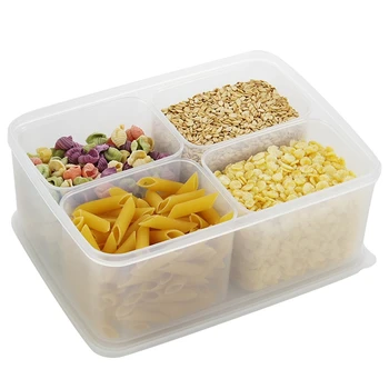 

Kitchen Storage Box Grains Storage Container Sealed Home Organizer Food Container Refrigerator Storage Boxes Storage Organizer