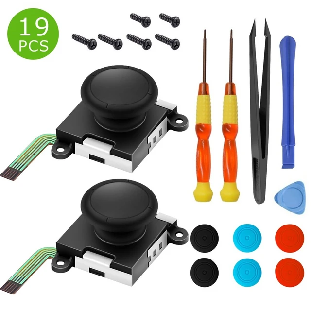 Kit d'outils de réparation de tournevis Joy-Con pour Nintendo Switch Lite,  manette analogique 3D, pièces de rechange pour manette NS - AliExpress