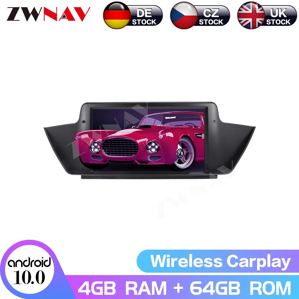 

Автомобильный DVD-плеер на Android 10, головное устройство для BMW X1 E84 2009-2013 с Wi-Fi, радио, BT, GPS-навигацией, восьмиядерным процессором, автостерео