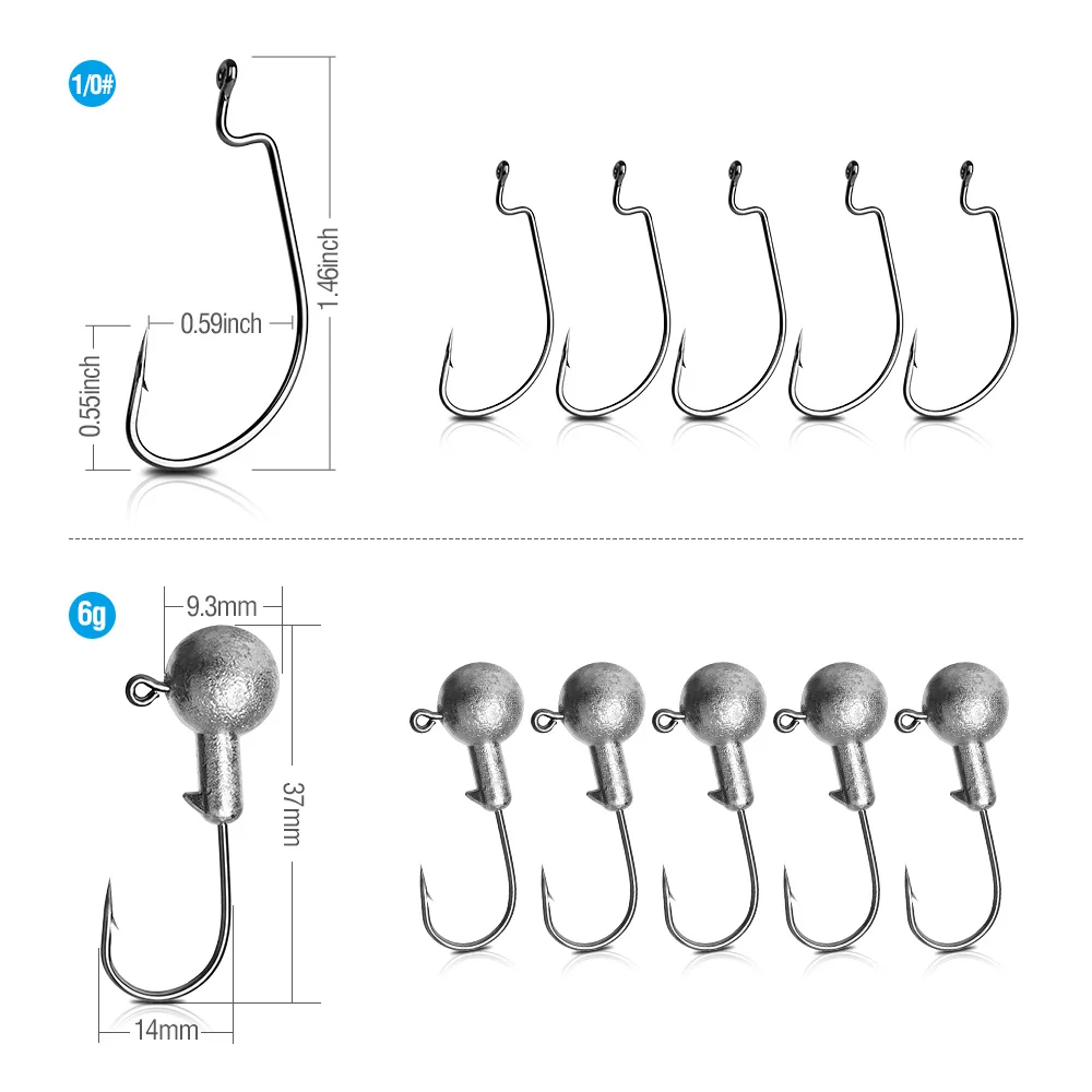 DONQL 20Pcs Soft Fishing Lure Artificial Rubber Worm Bait 2.4g 75mm Silicone Jig Wobbler Swimbait 10pc Fishhook Lure accessories001 (2)