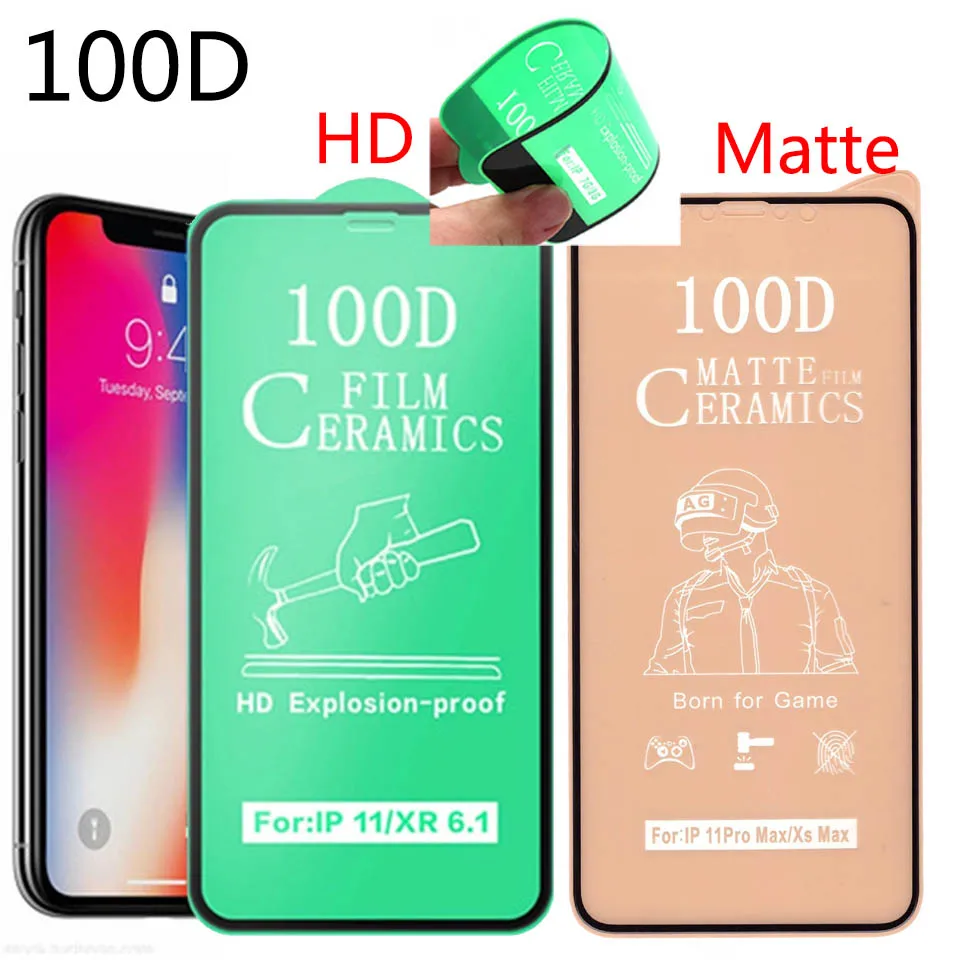 Film de protection écran complet PET souple iPhone Xs Max (lot de 2)