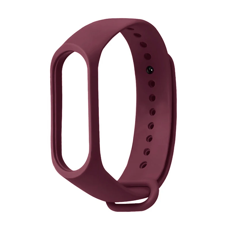 Wine Red Rovtop, ремешок, браслеты для Xiaomi Mi, 4, 3, ремни, силиконовый ремешок на запястье для Xiaomi Mi, 3, 4, ремешок на запястье, браслет Z2 - Цвет: Wine Red