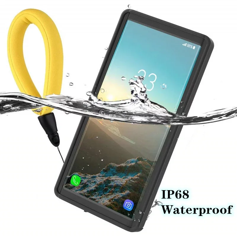 Универсальный Водонепроницаемый подводный Чехол IP68 для Samsung Galaxy F02S F62 M12 A72 M62 A32 S21