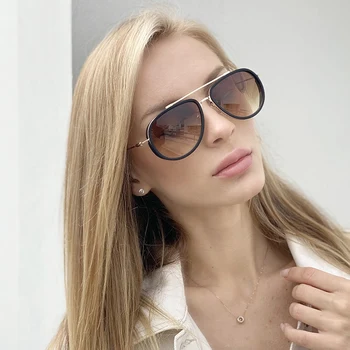 

Fashion polit style metal sun glasses polarized UV400 Retro driving sunglasses for men and women