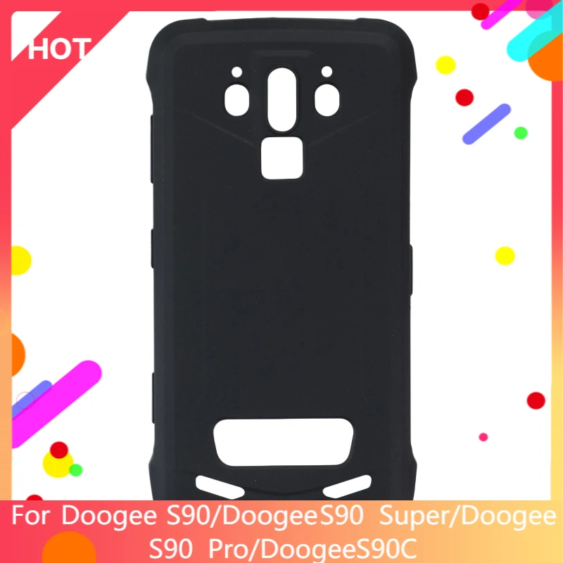 S90 Case Matte Soft Silicone TPU Back Cover For Doogee Super Pro S90C Phone Slim shockproof | Мобильные телефоны и