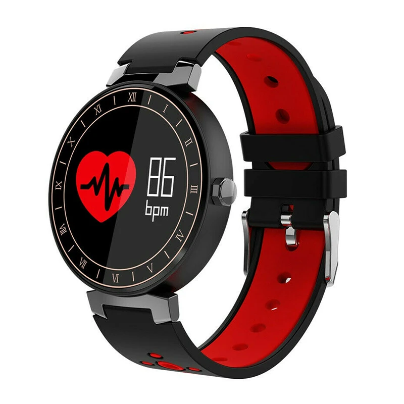 0.95In TFT Bluetooth Смарт часы кровяное давление монитор сердечного ритма спортивные часы HSJ-19