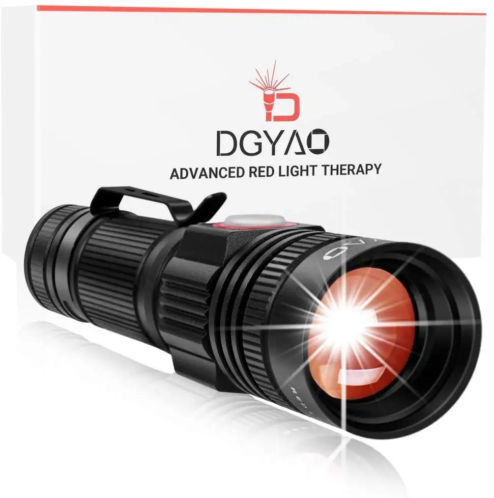 DGYAO 660nm светодиодный красный светильник терапевтические устройства облегчение боли для суставов мышечной текстуры кожи заживление и лечение травм