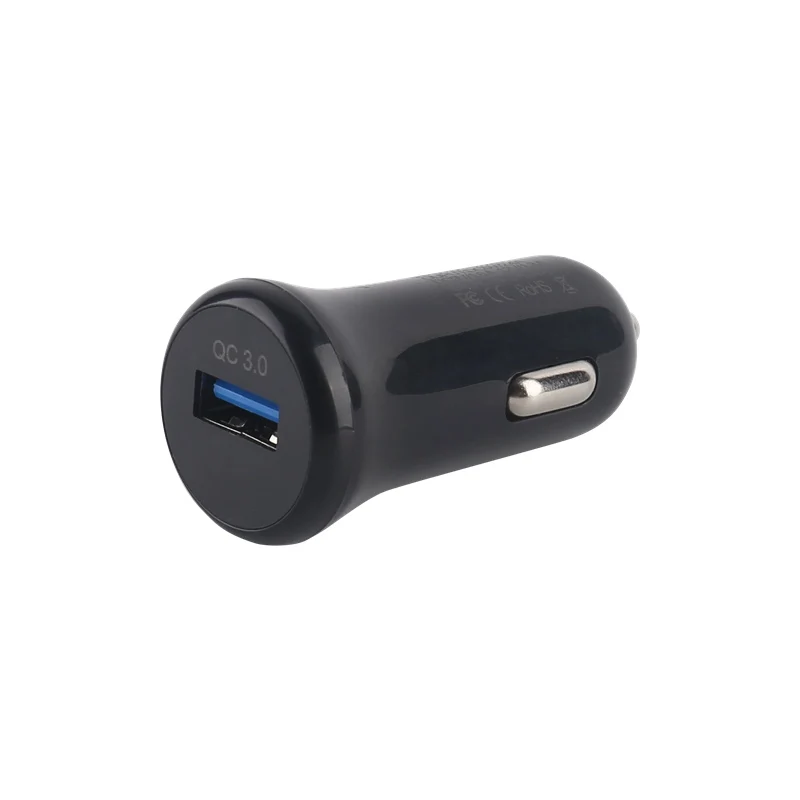 Универсальное USB быстрое автомобильное зарядное устройство для iphone 6s 7 8 plus 3.0A мобильный телефон Быстрая зарядка для huawei Xiaomi OPPO автомобильная зарядка
