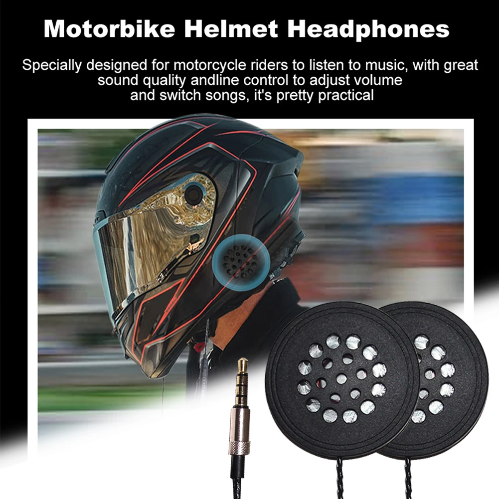 T33 Hands Free двойные колонки музыка Универсальный Интеллектуальный мотоцикл домофон вызова шлем гарнитура HiFi стерео портативный звук