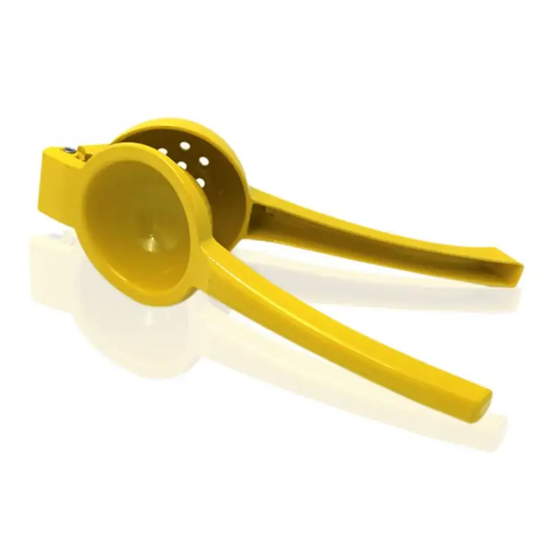 GJ кухонные инструменты, соковыжималка для лимона из алюминиевого сплава, соковыжималка для фруктового сока, расширители, быстрая ручка, многофункциональный инструмент - Цвет: YELLOW