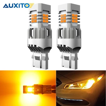 

2pcs Amber 1156 BA15S P21W Led Canbus Car Signal Lamp T20 T25 Led Turn Signal Lights FOR Audi A3 8P 8L 8V A4 B6 B7 B8 B9 Q5 Q7
