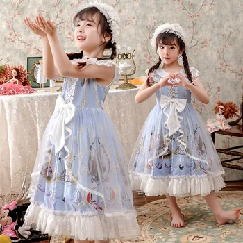 

lovely Dress For Girls Wedding Party Dresses Kids Princess Christmas Dress Children Girls Clothing Baby Girls Flower New 2020