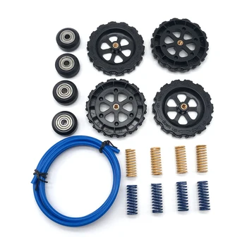 

625ZZ Wheel Roller Bearing Kit with Nut + 10*25 Springs + 2*4mm Tube Kit For 3D Printer LHB99