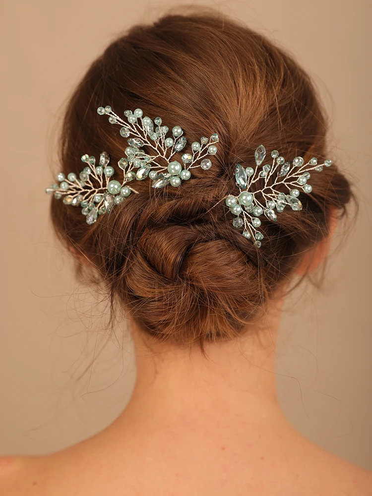

Роскошный хрустальный головной убор для невесты модные шпильки для волос свадебный аксессуар для волос свадебный головной убор ручной работы для вечерние ринки выпускного вечера украшения для волос