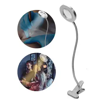

USB Universal Hose Clip Lamp Adjustable Reading Eye-Protection Light Tattoo Beauty Lamp Permanent Makeup Tattoo Accessories