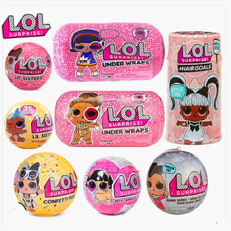 

L.O.L.SURPRISE! Lol dolls Surprise toys poupee lol original Doll Generation Manual Blind Box Model Doll Toy Action Figure Gift