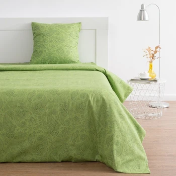 

Bed linen 1, 5sp Save and I "Ogurtsy" 147 215, 150 215, 70 70-1pc, green color, 120g / m2, calico, 100% cotton