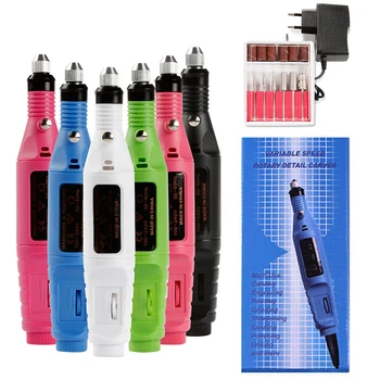 

Electric Nail Art Drill Machine Set Milling Drill Bit for Manicure Gel Remove Sanding Buffer Pedicure Ceramic File Mill Cutters