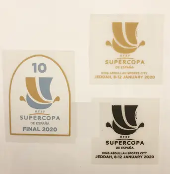 

2020 SPain Final Supercopa Patch Supercopa de Espana Soccer Patch Heat Transfer Badge