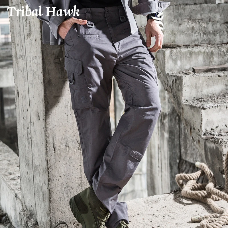 Спецназ армейские тактические брюки мужские военные армейские карго брюки мужские повседневные большие мульти карманные охранные рабочие брюки