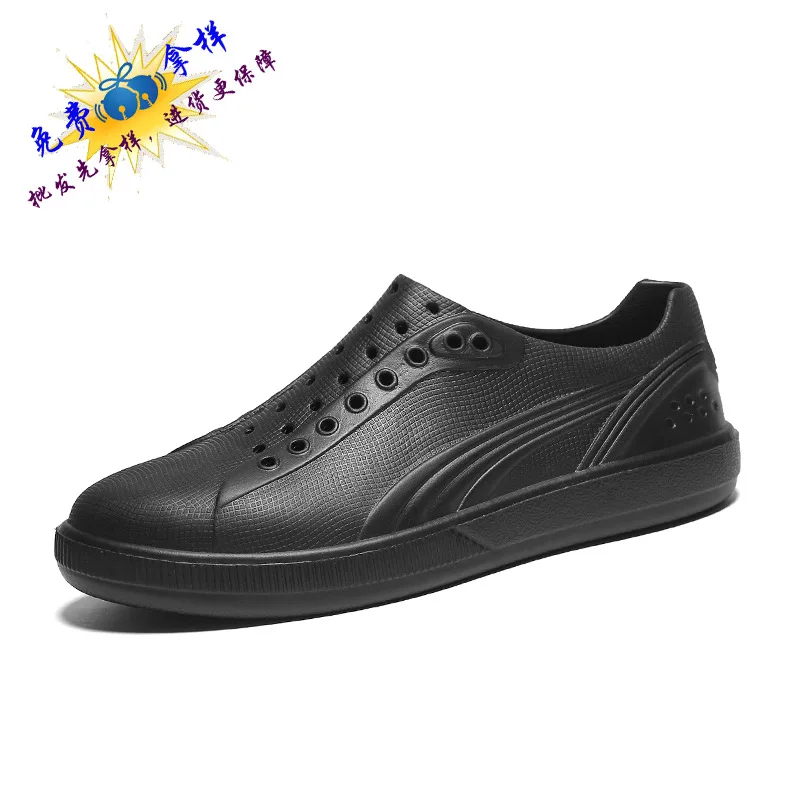 

Summer New Style Closed-toe Men Sandals Korean-style Trend Sandals Porous Shoes Anti-slip Driving Fashion L185